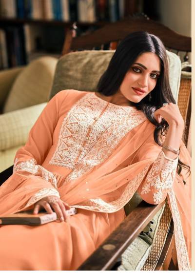 DILNOR BY OS DESIGNER GEORGETTE SALWAR SUIT WHOLESALER IN INDIA